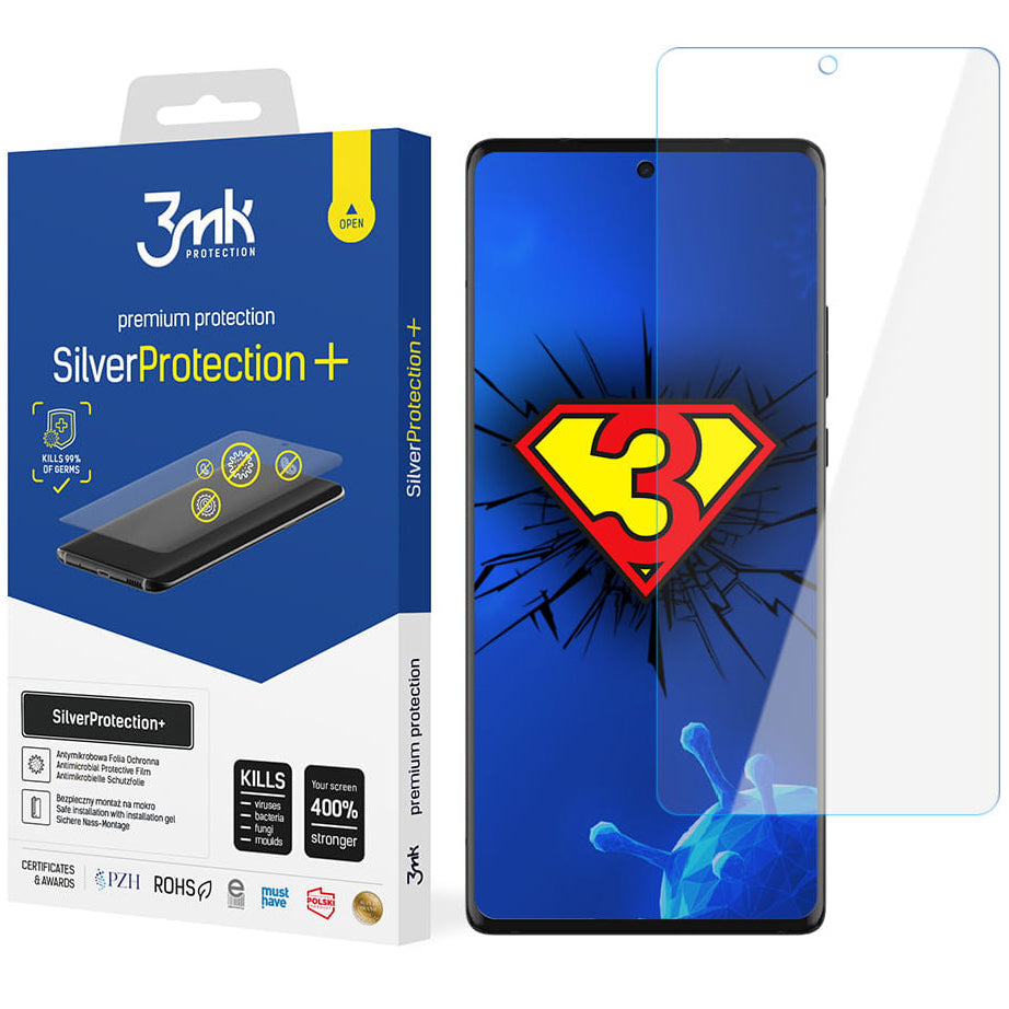 Schutzfolie 3MK Silver Protect+ für Motorola Edge 30 Ultra, Kunststoff