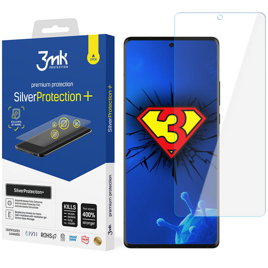 Schutzfolie 3MK Silver Protect+ für Motorola Edge 30 Ultra, Kunststoff