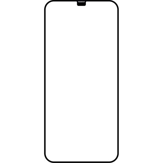 OEM Screen Protector Automatic Alignment for Apple iPhone 12 Pro, Tempered Glass, Full Glue, 5D, Black