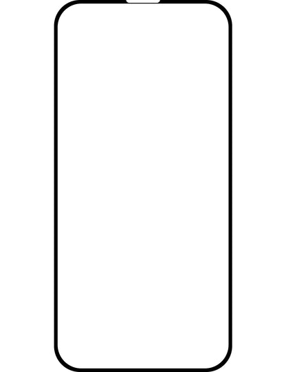Film de protection d'écran OEM pour Apple iPhone 16 Pro Max, Verre trempé, Adhésif complet, Lot de 10 pièces, 9D, Noir