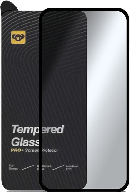 Film de protection d'écran Bear PRO+ pour Samsung Galaxy S25 S931, Verre trempé, Full Glue, Noir
