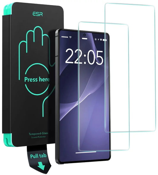 Schutzfolie ESR für Samsung Galaxy S25 Ultra S938, gehärtetes Glas, Full Glue, Set 2 Stück