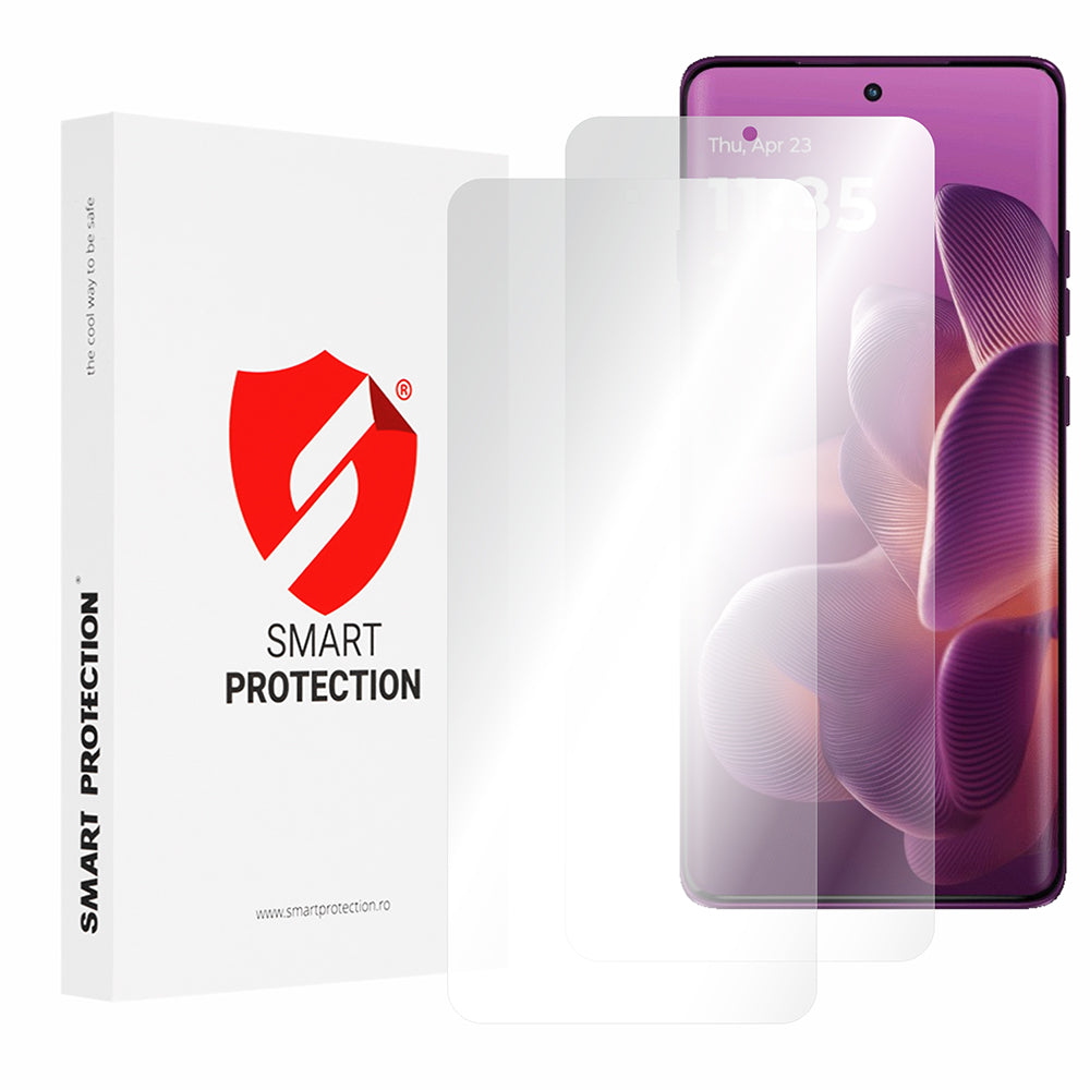 Film de protection d'écran Smart Protection Premium Classic pour Motorola Edge 60 Pro, Plastique, Lot de 2 pièces