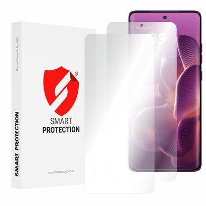 Film de protection d'écran Smart Protection Premium Classic pour Motorola Edge 60 Pro, Plastique, Lot de 2 pièces