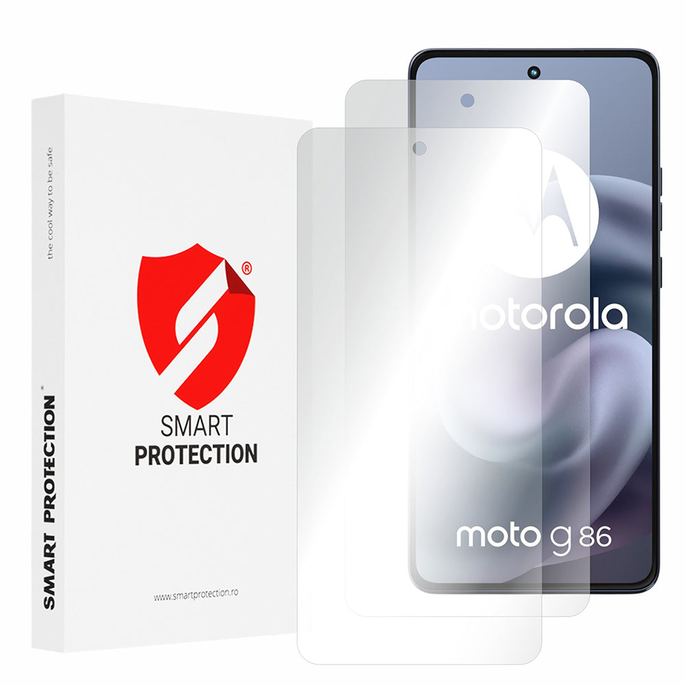 Film de protection d'écran Smart Protection Premium Classic pour Motorola Moto G86, plastique, lot de 2 pièces