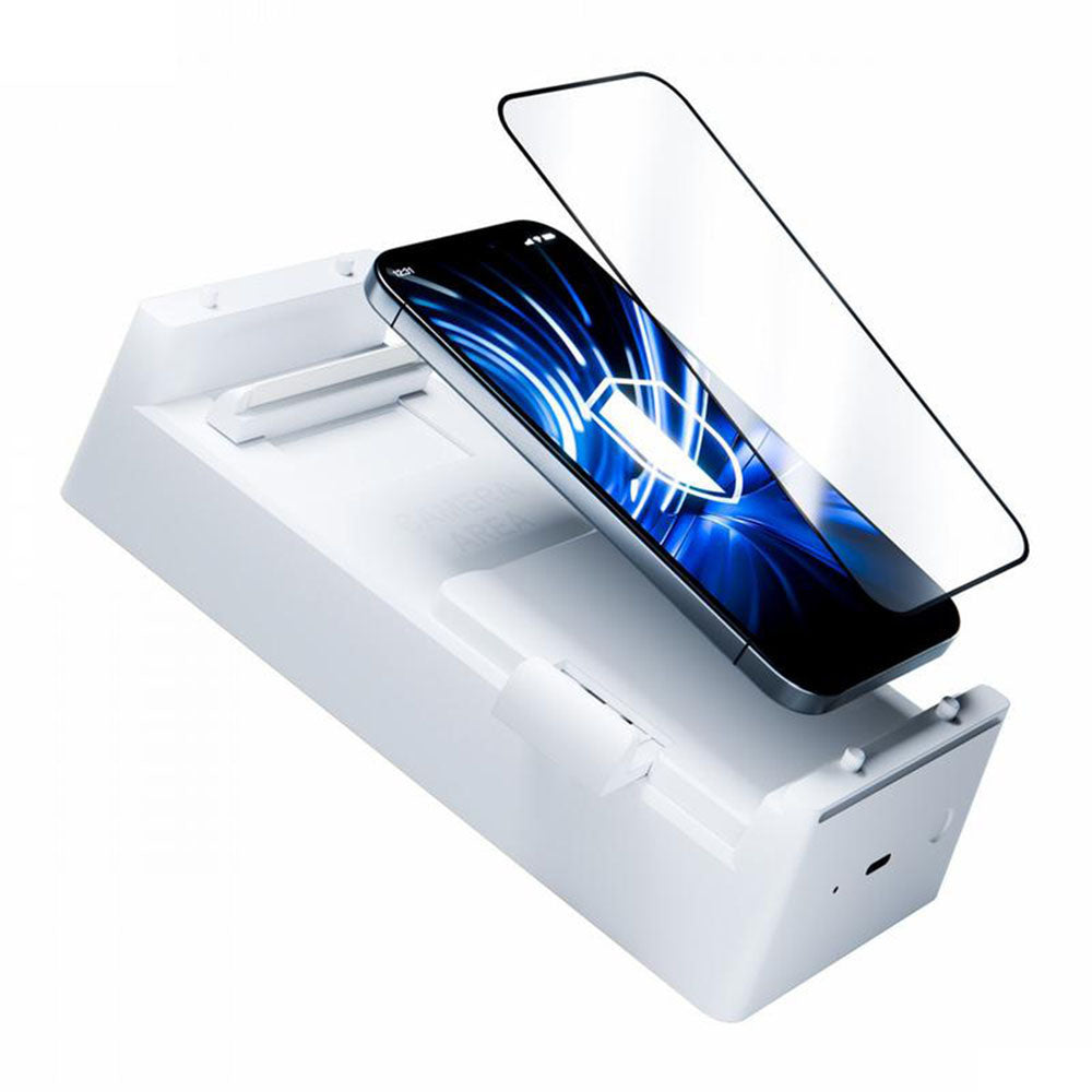 3MK Expert Protection Displayschutzfolie für Samsung Galaxy S25 Ultra S938, gehärtetes Glas, Full Glue