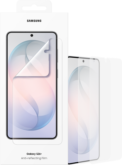 Schutzfolie Anti-Reflecting für Samsung Galaxy S26 Plus S947, Kunststoff, Set 2 Stück EF-US947CTEGWW