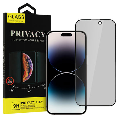 OEM Privacy Displayschutzfolie für Apple iPhone 17, gehärtetes Glas, Vollkleber