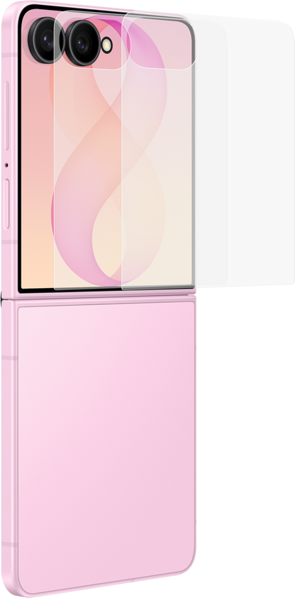 Samsung Anti-Reflex Schutzfolie für Außendisplay Galaxy Z Flip8 F776, Kunststoff, 2 Stück Set EF-UF776CTEGWW