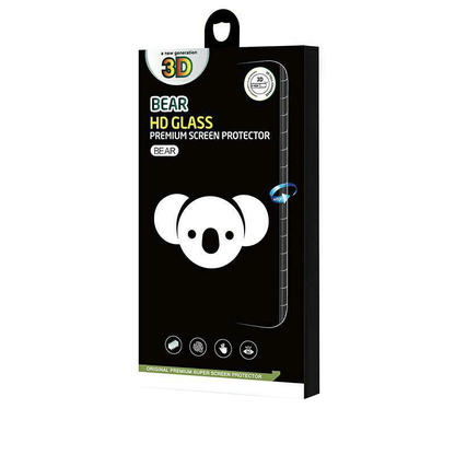 Bear HD Displayschutzfolie für Samsung Galaxy S26 S942, gehärtetes Glas, Full Glue, Schwarz