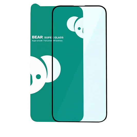 Film de protection d'écran Bear Super Hard pour Samsung Galaxy S25 S931, Verre Trempé, Full Glue, 3D, Noir