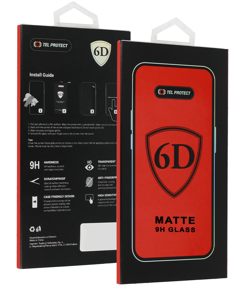 Film de protection d'écran mat OEM pour Apple iPhone 18 Pro Max, verre trempé, collage intégral, 6D, noir
