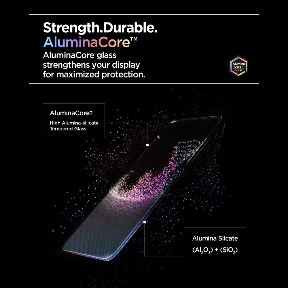 Film de protection écran Spigen GlastR Align Master Slim pour Apple iPhone 17, Verre Trempé, Full Glue, Set 3 pièces AGL10484
