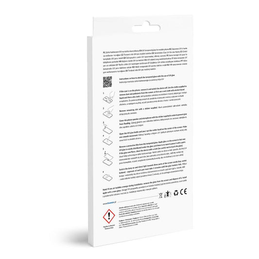 Blue Star Displayschutzfolie für Samsung Galaxy Galaxy S23 Ultra S918, UV-Kleber, UV-geschütztes Glas