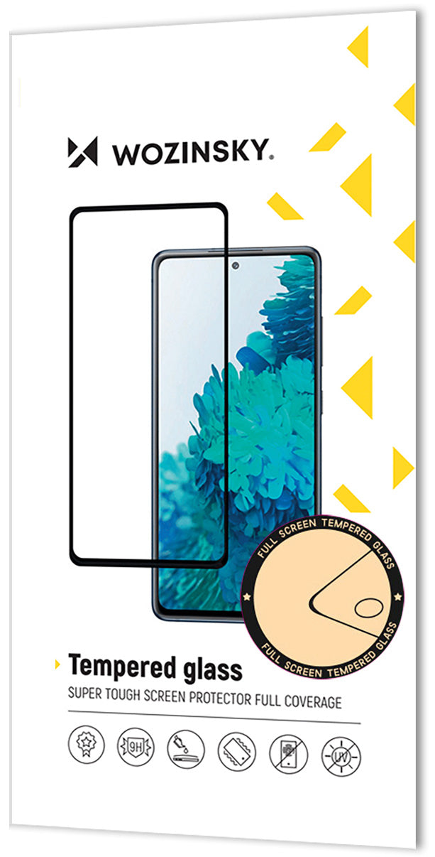 WZK Displayschutzfolie für Samsung Galaxy S25 S931, gehärtetes Glas, Vollkleber, Schwarz