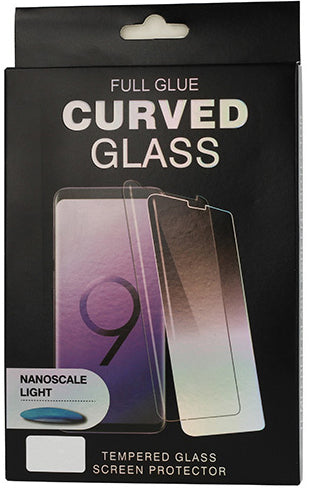 OEM Liquid Glass Displayschutzfolie für Samsung Galaxy S22 Ultra 5G S908, Gehärtetes Glas, UV-Kleber