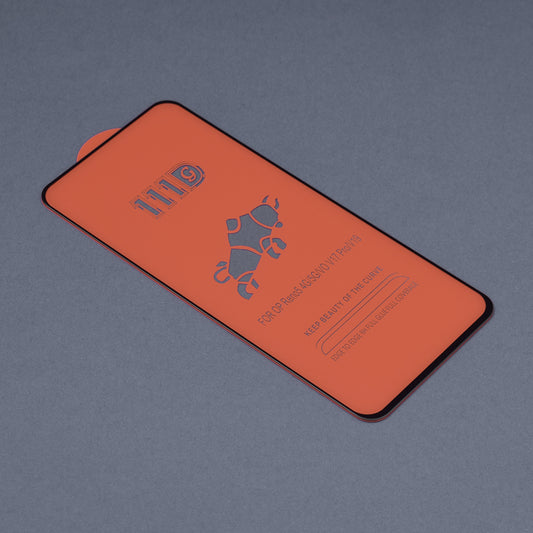 Film de protection d'écran Techsuit pour OnePlus Nord 2T / Nord CE 5G / Nord 2 5G, Verre trempé, Full Glue, 111D, Noir