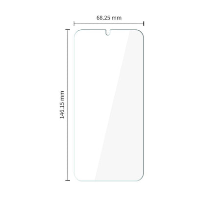 Schutzfolie Tech-Protect für Samsung Galaxy S26 S942, Gehärtetes Glas, Vollverklebung, Set 10 Stück