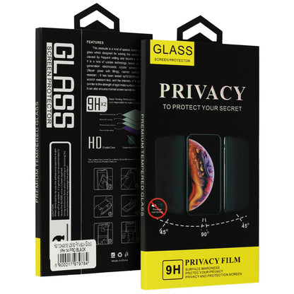 OEM Privacy Displayschutzfolie für Apple iPhone 17, gehärtetes Glas, Vollkleber