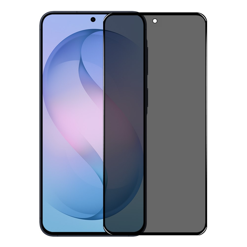 Film de protection d'écran Privacy Northjo pour Samsung Galaxy S26 FE, Verre trempé, Collage complet, Lot de 2 pièces