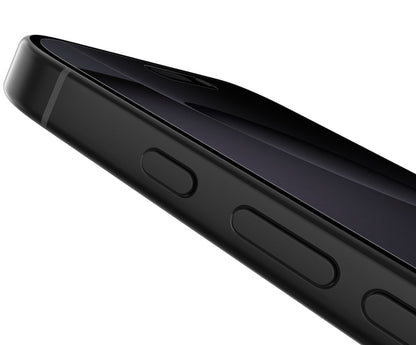 Film de protection d'écran Privacy Belkin ScreenForce InvisiGlass pour Apple iPhone 16 Pro Max, Verre trempé, Full Glue OVA170hq