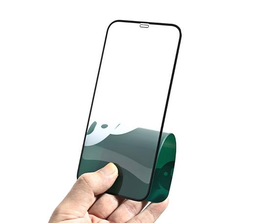 Bear Super Hard Displayschutzfolie für Samsung Galaxy S25 S931, gehärtetes Glas, Full Glue, 3D, Schwarz