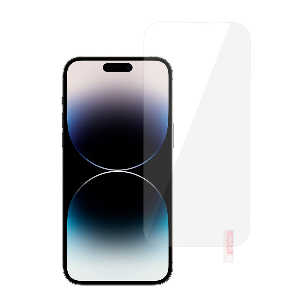 OEM Orange Displayschutzfolie für Apple iPhone 18 Pro / 17 Pro / 17 / 16 Pro, gehärtetes Glas, Full Glue
