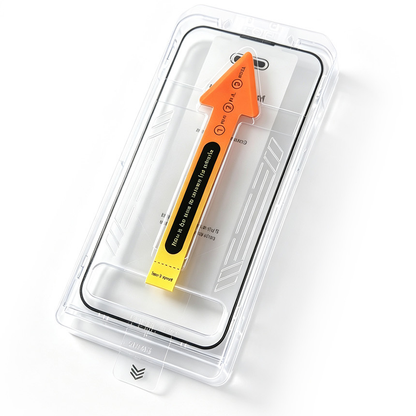 OEM Dust Free Easy Fit Displayschutzfolie für Samsung Galaxy S26 S942, gehärtetes Glas, Full Glue, Schwarz