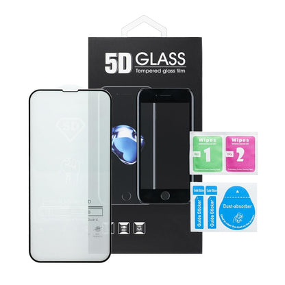OEM Privacy-Displayschutzfolie für Apple iPhone 18 Pro, gehärtetes Glas, Full Glue, 5D, Schwarz