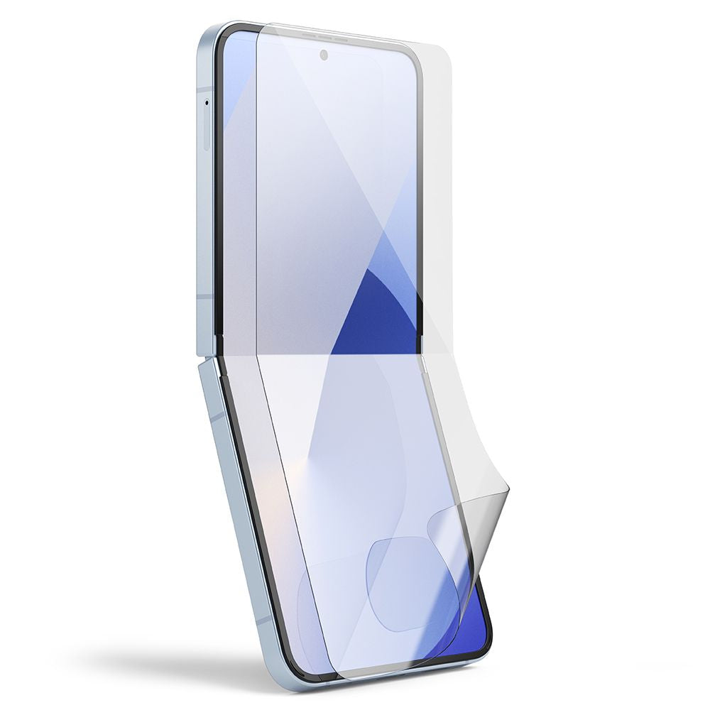 Film de protection Écran Intérieur Ringke Dual Easy pour Samsung Galaxy Z Flip6 F741, Plastique, Lot de 2 pièces