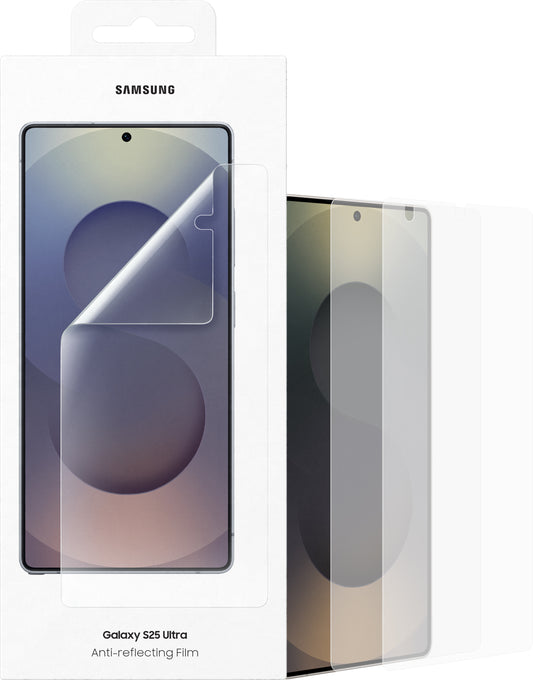 Schutzfolie Anti-Reflex für Samsung Galaxy S25 Ultra S938, Kunststoff, Set 2 Stück EF-US938CTEGWW