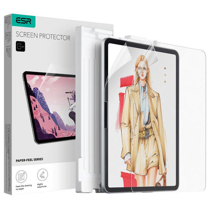 Film de protection d'écran mat ESR Paper Feel pour Apple iPad Pro 11 (2025) / iPad Pro 11 (2024), plastique, lot de 2 pièces