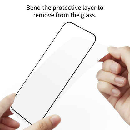 Film de protection d'écran Tech-Protect FIT+ pour Xiaomi Redmi Note 15 Pro 5G, Verre Trempé, Full Glue, Lot de 2 pièces, 2.5D, Noir