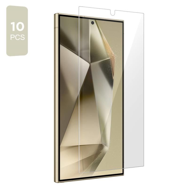 Schutzfolie Tech-Protect für Samsung Galaxy S26 S942, Gehärtetes Glas, Vollverklebung, Set 10 Stück