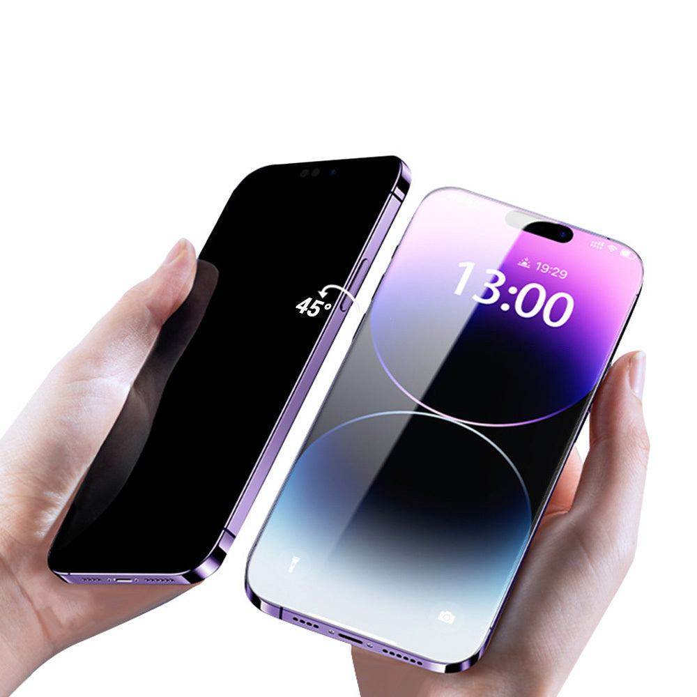 OEM Privacy Displayschutzfolie für Apple iPhone 17, gehärtetes Glas, Vollkleber