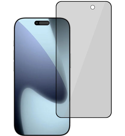 Tel Protect 10X Plus Titanium Privacy Screen Protector for Apple iPhone 17 Pro, Tempered Glass, Full Glue