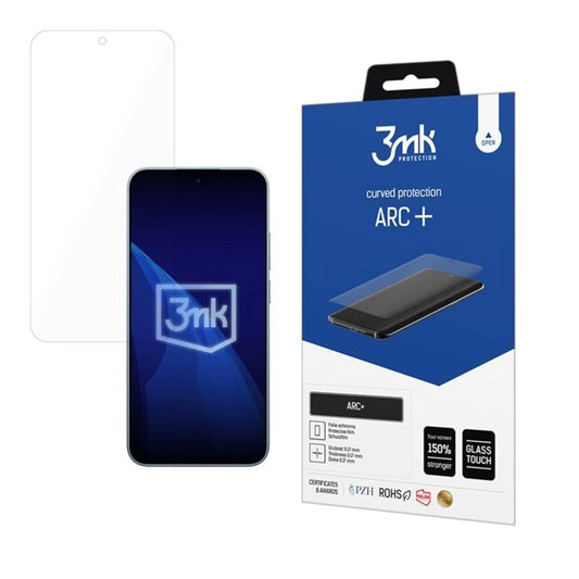 Film de protection Écran 3MK ARC+ pour Xiaomi Redmi Note 15 Pro 5G, Plastique