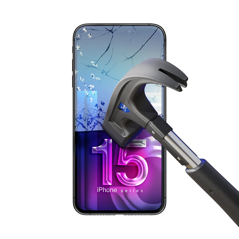 Film de protection d'écran 3MK FlexibleGlass pour Apple iPhone 15, Verre Flexible, Collage Complet
