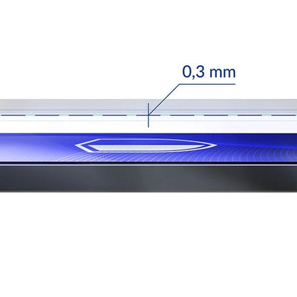 Film de protection d'écran 3MK FlexibleGlass pour Apple iPhone SE (2022) / SE (2020) / 8 / 7, Verre Flexible, Collage Complet