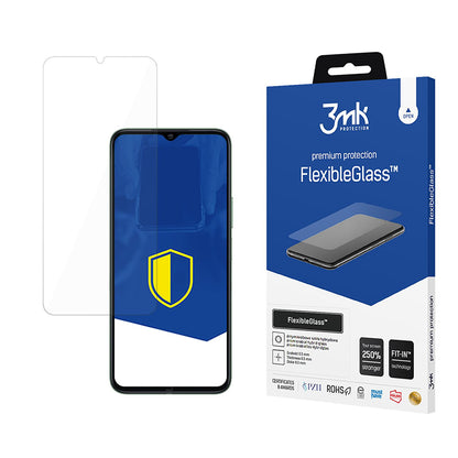 3MK FlexibleGlass Displayschutzfolie für Honor X6b, Flexibles Glas, Vollkleber
