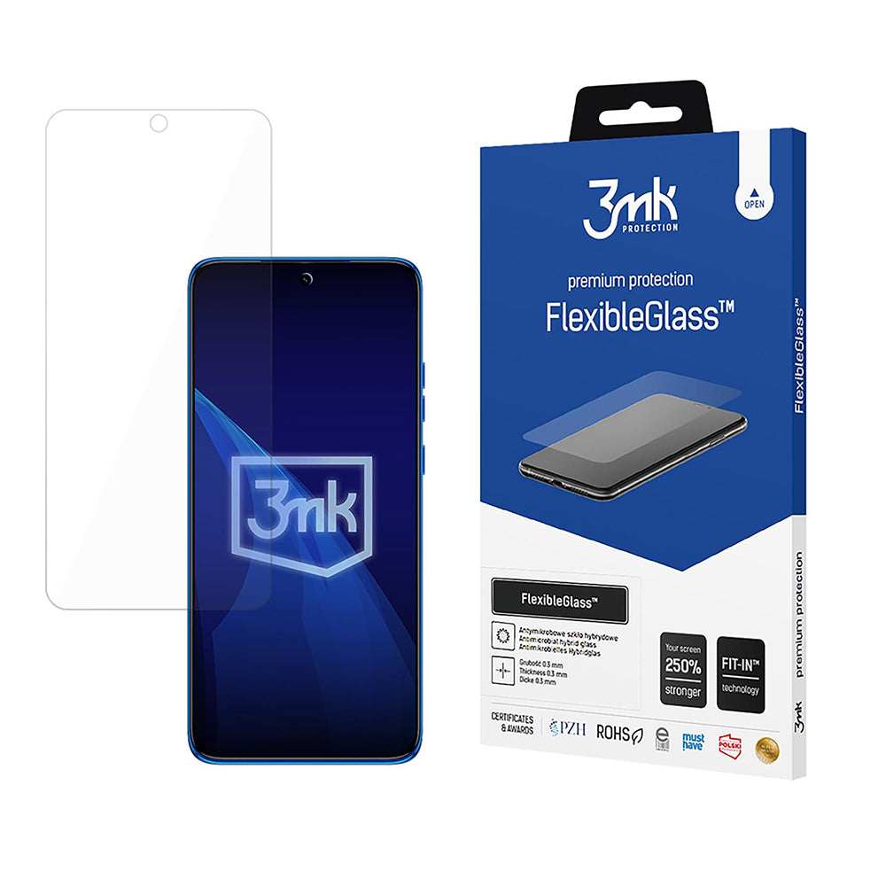 Film de protection d'écran 3MK FlexibleGlass pour Motorola Edge 60 Neo / Edge 50 Neo, Verre Flexible, Collage Complet