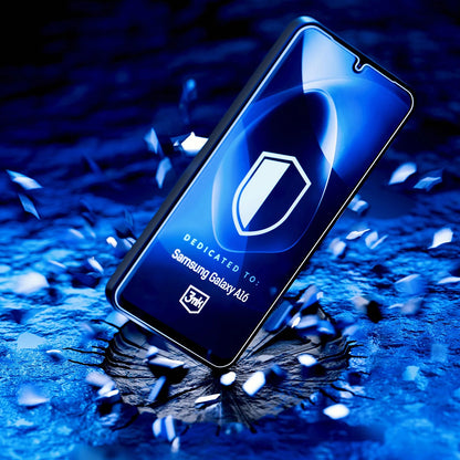 Film de protection d'écran 3MK FlexibleGlass pour Samsung Galaxy A15 5G A156 / A15 A155, Verre Flexible, Full Glue