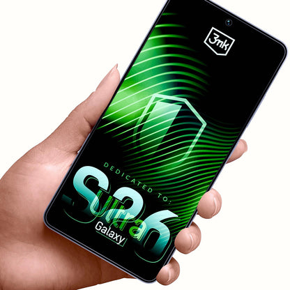 Film de protection d'écran 3MK FlexibleGlass pour Samsung Galaxy S26 Ultra S948, Verre Flexible, Full Glue