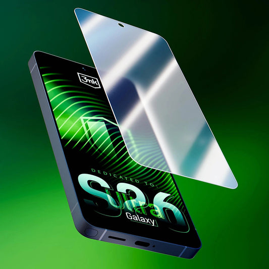 Film de protection d'écran 3MK FlexibleGlass pour Samsung Galaxy S26 Ultra S948, Verre Flexible, Full Glue