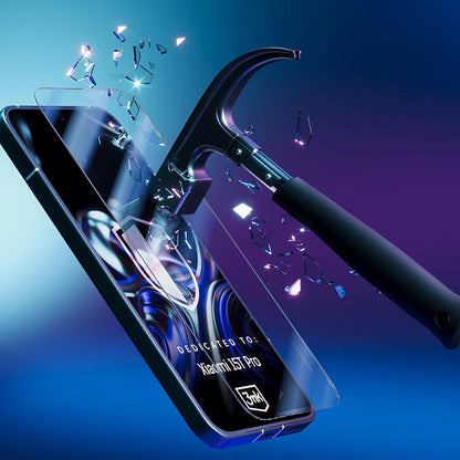 Film de protection d'écran 3MK FlexibleGlass pour Xiaomi 15T Pro, Verre Flexible, Full Glue