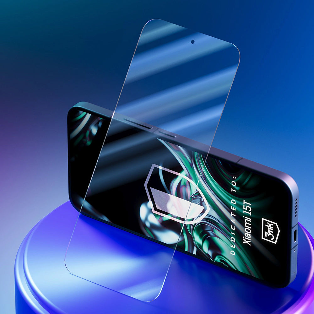 Film de protection d'écran 3MK FlexibleGlass pour Xiaomi 15T, Verre Flexible, Full Glue