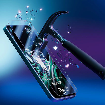 Film de protection d'écran 3MK FlexibleGlass pour Xiaomi 15T, Verre Flexible, Full Glue