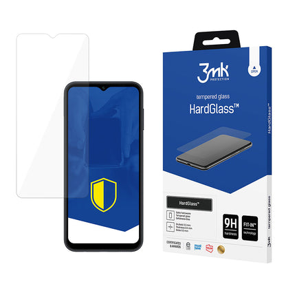 Film de protection d'écran 3MK HardGlass pour Samsung Galaxy A14 A145 / A14 5G A146, Verre Trempé, Full Glue