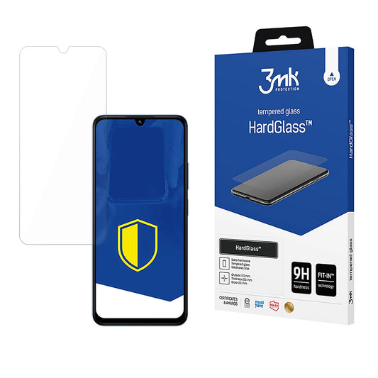 Film de protection d'écran 3MK HardGlass pour Xiaomi Redmi A5 4G (Régional) / 14C / Poco C75, Verre Sécurisé, Collage Complet