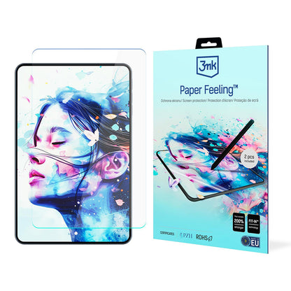 3MK Paper Feeling Displayschutzfolie für Apple iPad Air 11 (2026) / Air 11 (2025), Kunststoff, 2er-Set